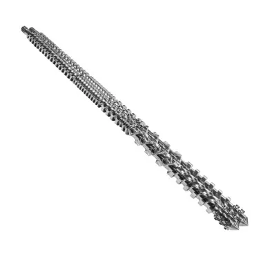 Non-Intermeshing Parallel Twin Screw Barrel