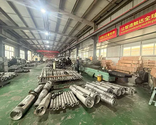 Bimetallic Conical Twin Screw